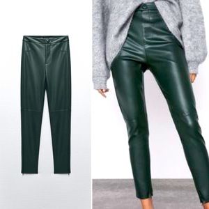 Like New Zara Vegan Leather Pants